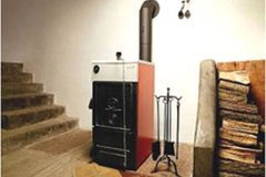 Котел твердотопливный