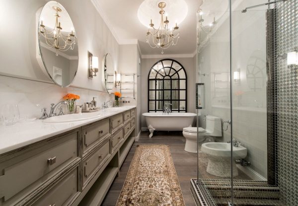 Ванная комната в классическом стиле